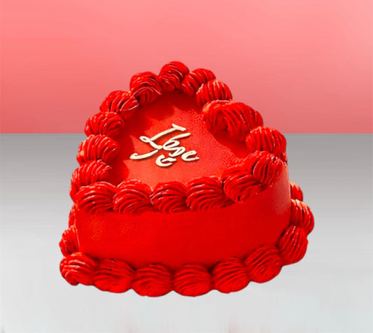 Mini Heart Cake 4” (2-4 portion)
