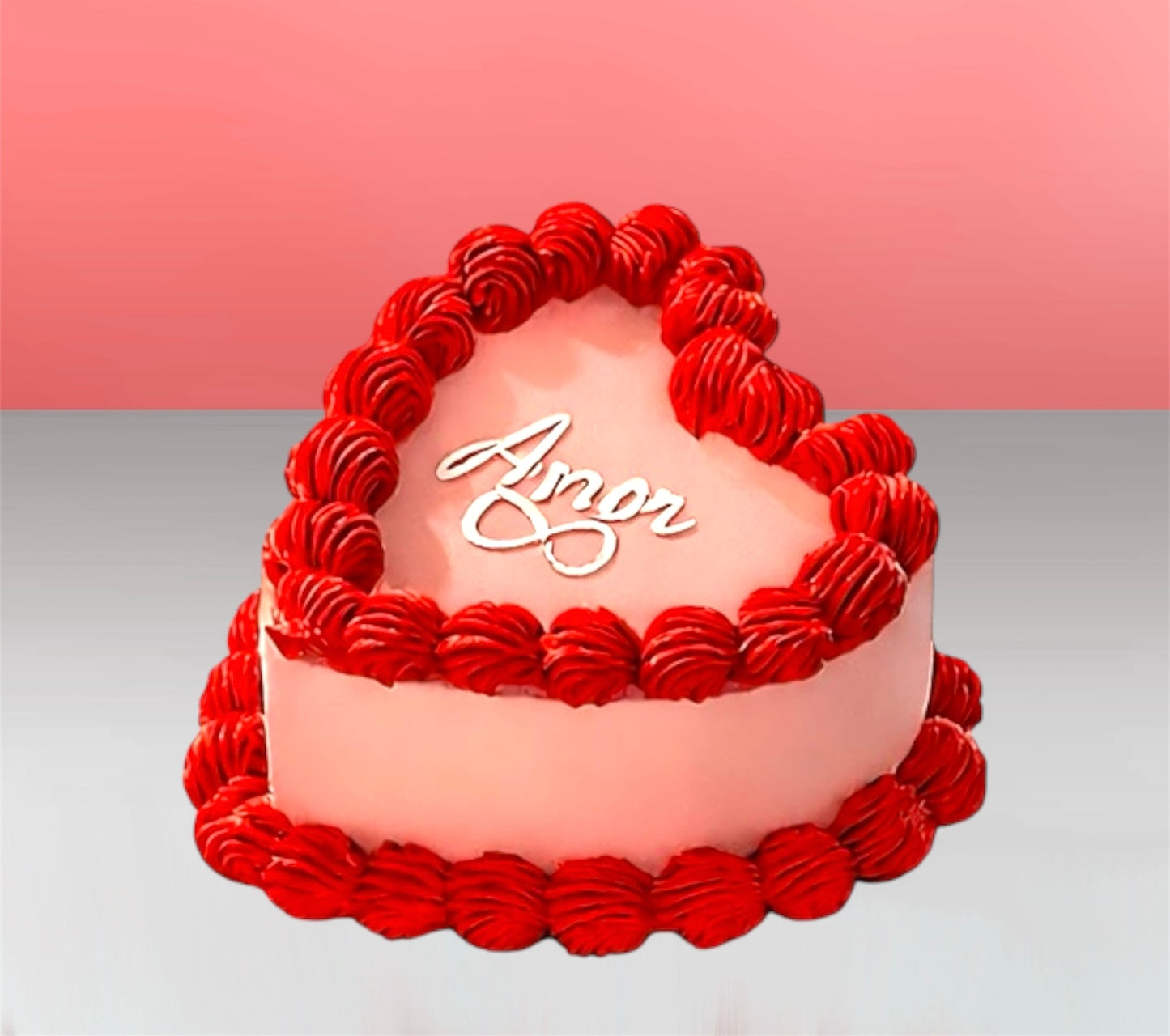 Mini Heart Cake 4” (2-4 portion)